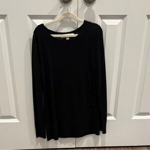 Elegant Black Women's Top